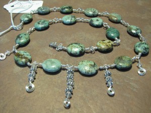 African Turquoise Moonlight Crystal